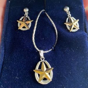 NEWMontana silversmith StarHorseshoe set